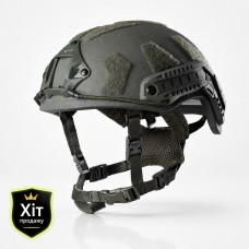 Шолом FAST VELCRO SPECPROM рівень захисту NIJ IIIA. Олива