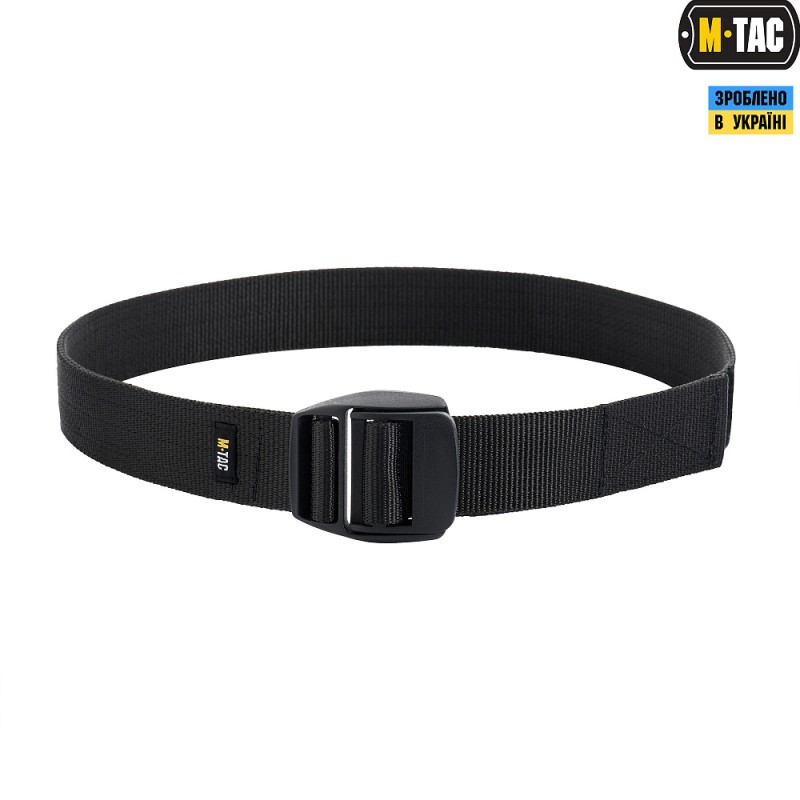 Тактичний ремінь M-Tac Berg Buckle Tactical Belt. Розмір L/XL. Чорний