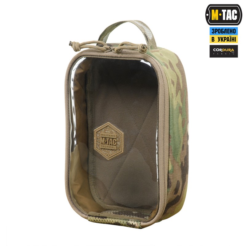 Органайзер утилітарний прозорий Elite Small Gen.II M-Tac. Мультикам
