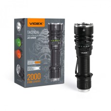 Тактичний світлодіодний ліхтар VIDEX 2000Lm 6500K