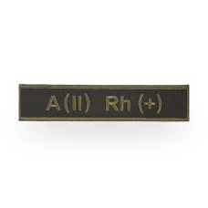 Шеврон Specprom Група крові А(2) Rh (+) олива