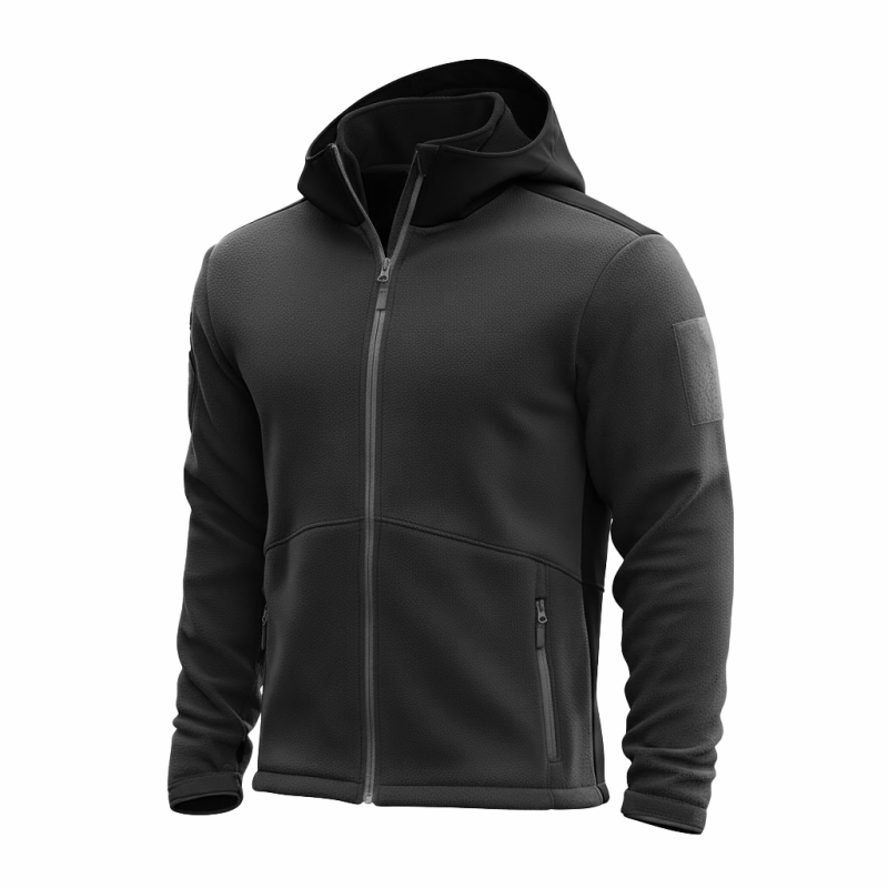 Кофта флісова з капюшоном Combatant THOR Чорний