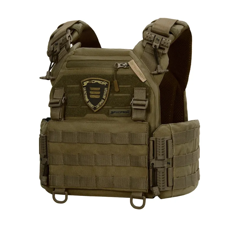 Плитоноска Warmor gen.3 Pro з системою швидкого скидання. Олива