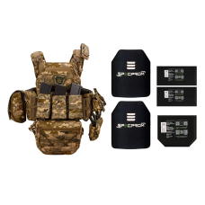 Бронежилет 6 класу Warmor gen. 3 Max Піксель ММ14. Балістичний захист боків і паху