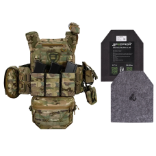 Бронежилет 4 класу Warmor gen. 3 Max. Мультикам. Вага 8,5 кг.