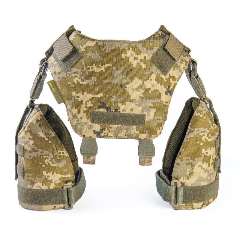 Балістичний захист шиї та плечей 1 клас SPECPROM. Піксель ММ14