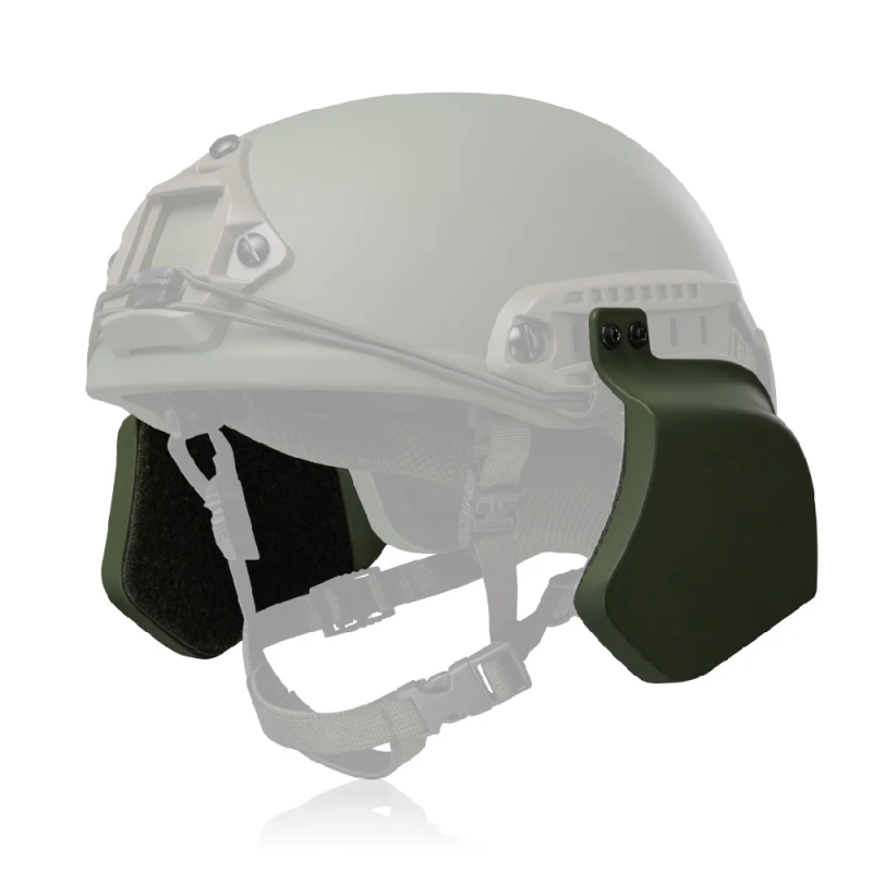 Боковий балістичний захист вух (для шоломів типу  FAST, TOR). Олива