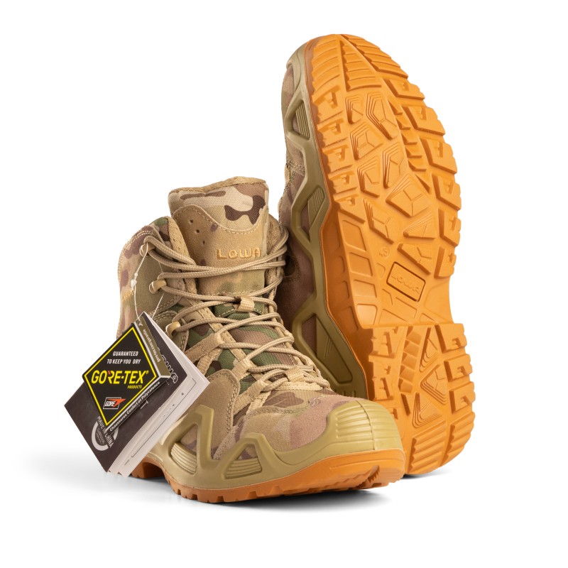 Черевики тактичні LOWA (Replika) ZEPHYR GTX® MID TF. REPLIKA. Мультикам.