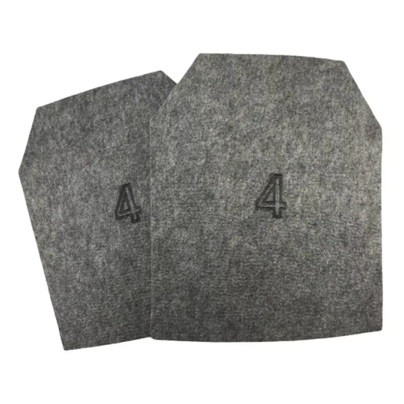 Бронеплита сталева Miilux Protection 600, 3,8 кг. Розмір 25 на 30 см.