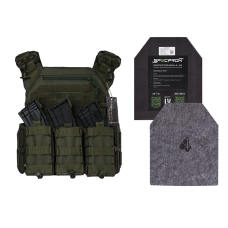 Бронежилет 4 класу. Олива. Вага 7 кг.