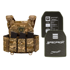 Бронежилет 6-го класу. Піксель (ММ14). Вага 6.2 кг.