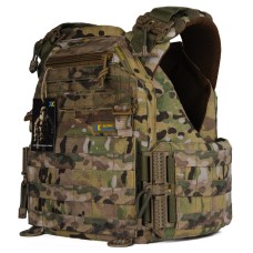 Плитоноска жіноча Warmor gen.3 FL (for Ladies). Без підсумків. Зі швидким боковим та верхнім скиданням (без плит) SPECPROM. Мультикам.