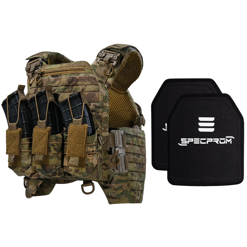 Бронежилет BOGUNKA SPECPROM AL2O3  Plate , 6-й клас. Мультикам