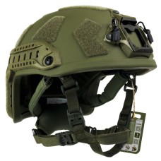 Шолом FAST VELCRO SPECPROM рівень захисту NIJ IIIA. Олива
