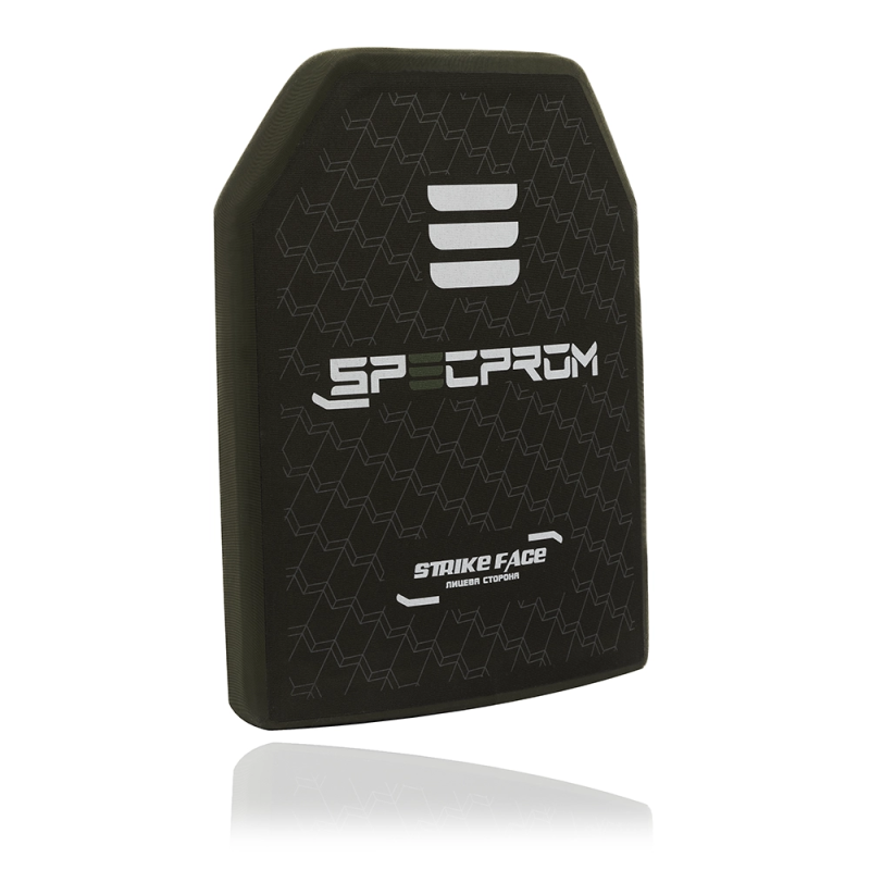 Керамічна бронеплита S-Line 6-го класу SPECPROM. Вага 3.2 кг. Розмір 26 на 33 см