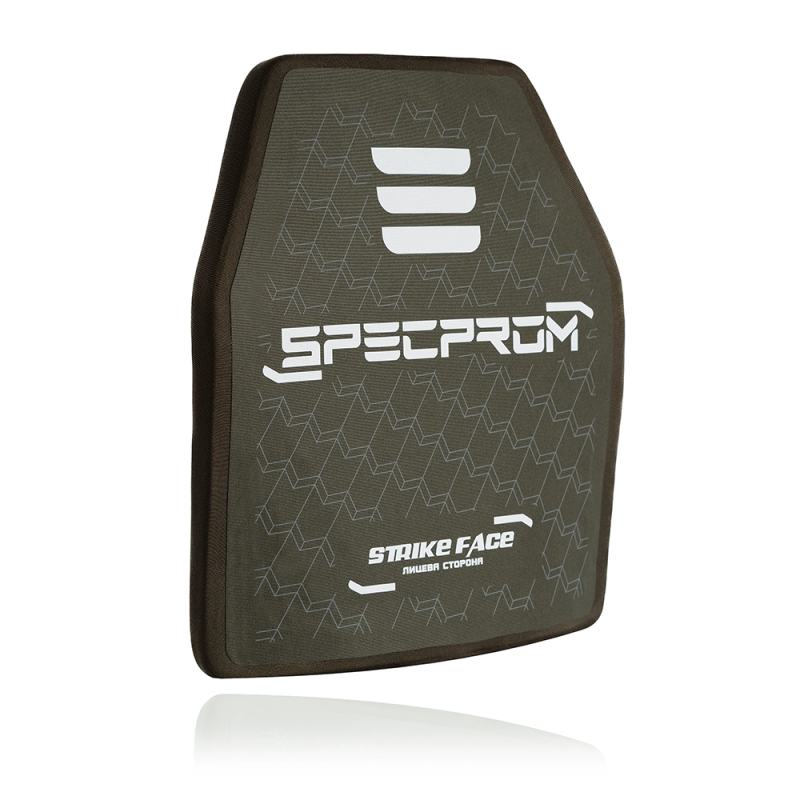 Керамічна бронеплита S-Line 5-го класу SPECPROM. Вага 2.49 кг. Розмір 25 на 30 см.