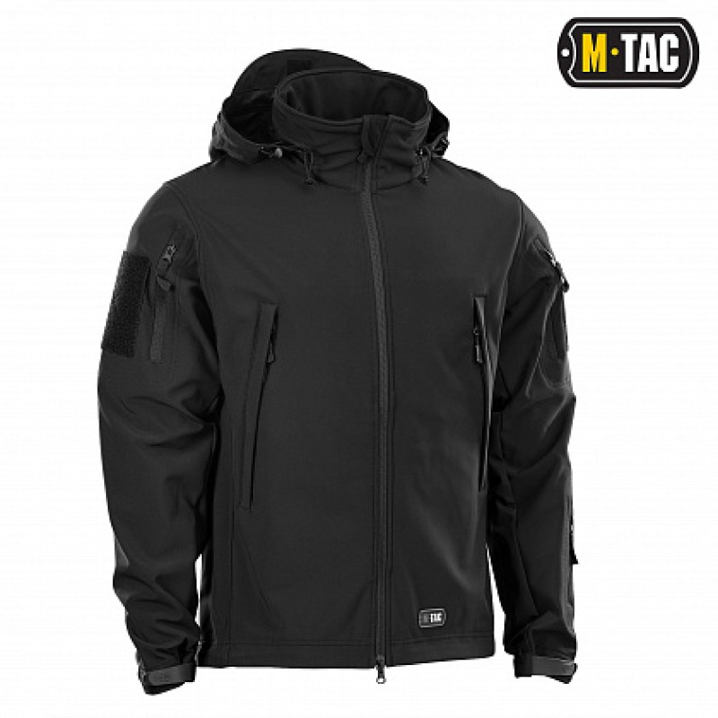 Куртка M-Tac Soft Shell. Чорна