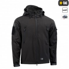Куртка Soft Shell з підстібкою Black. Чорна