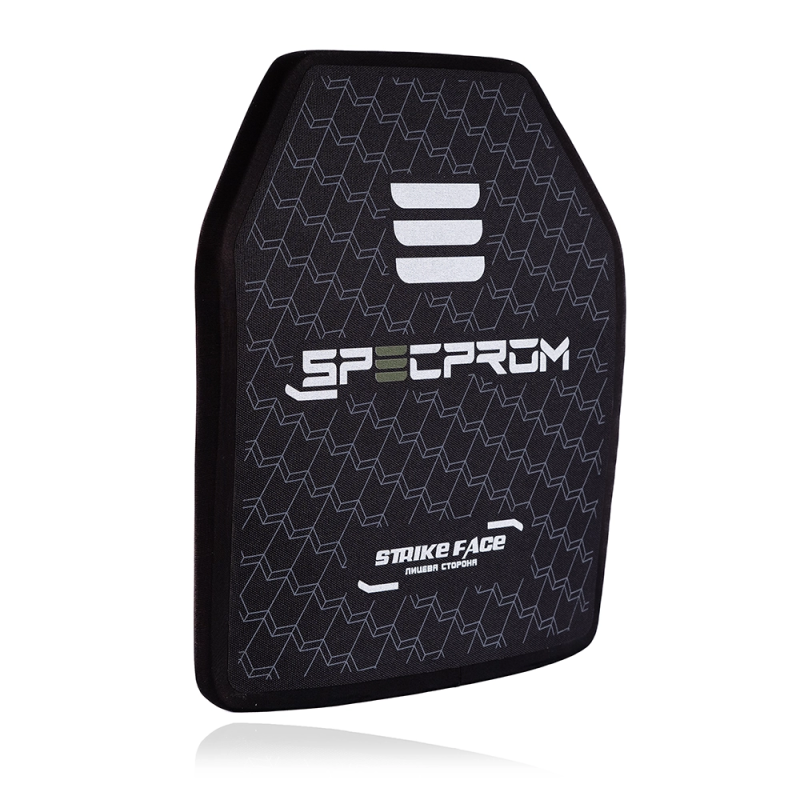 Поліетиленова бронеплита S-Line 3-го класу SPECPROM. Вага 1,58 кг. Розмір 26 на 33 см.