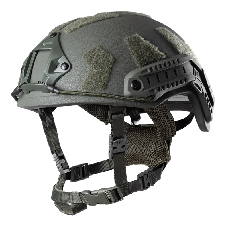 Шолом FAST VELCRO SPECPROM рівень захисту NIJ IIIA. Олива