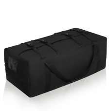 Тактична сумка-баул Specprom Giant на 100л. Cordura 500D. Чорний