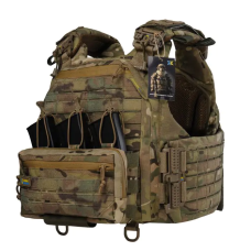 Плитоноска Warmor Gen.6. Мультикам. Органайзер комбінований під 3 магазини