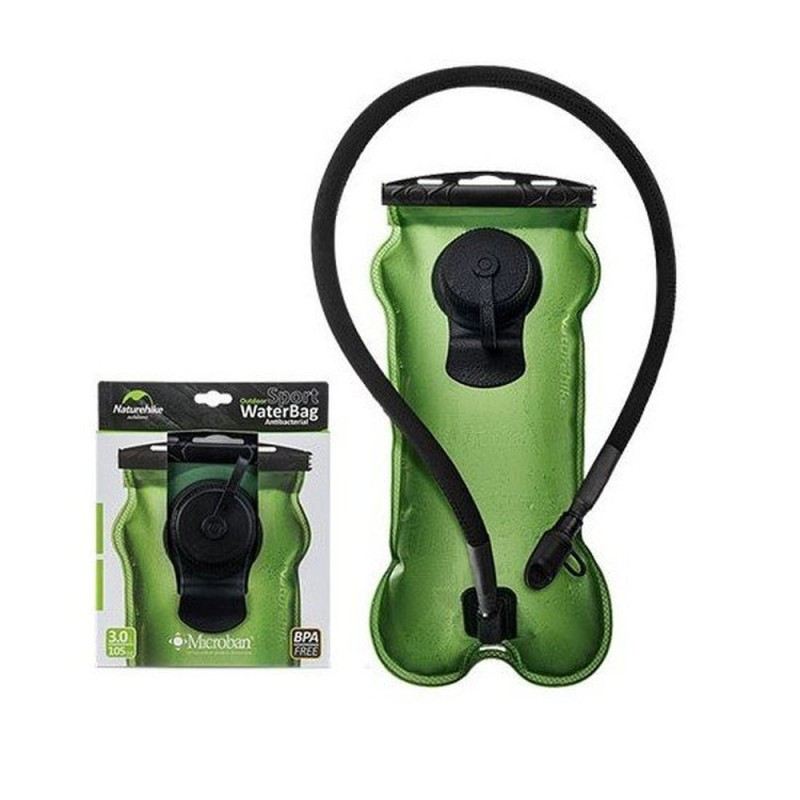 Питна система (гідратор) 3 л Naturehike PET NH30Y030-D. Зелений