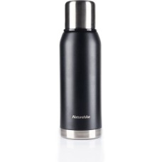 Термос сталевий 1,0 л Naturehike Q-9H NH19SJ010. Чорний