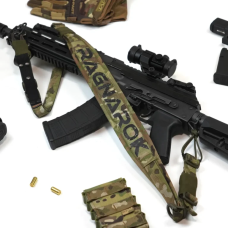 Ремінь збройовий одно/двоточковий з широким наплічником RAGNAROK RAGNARR Gen.II Мультикам