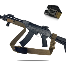 Ремінь RAGNAROK TYR carbine збройовий одно/двоточковий з додатковим кріпленням. Койот