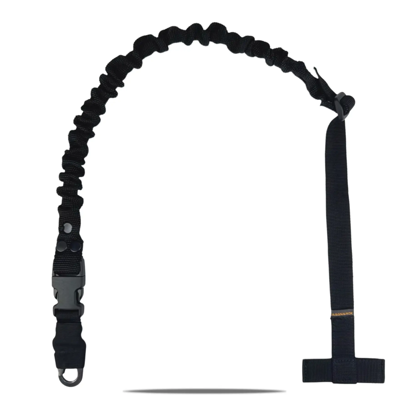 Одноточковий плечовий ремінь з кріпленням до плитоноски RAGNAROK THOR Чорний