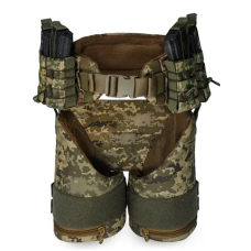 Балістичний захист ніг (стегон) + РПС Warbelt 2 клас SPECPROM. Піксель. Розмір: L