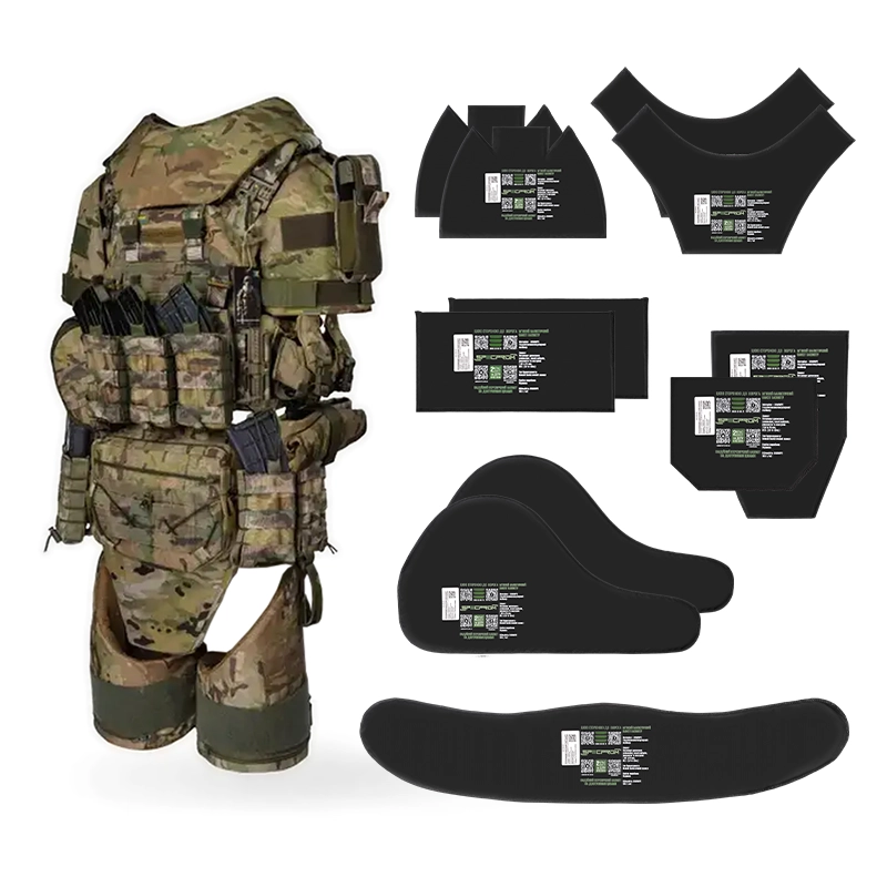 Бронежилет Warmor Gen.3 SPECPROM. Балістичні пакети 2 класу. Мультикам