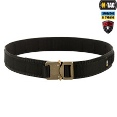 Тактичний ремінь Cobra Buckle Tactical Belt M-Tac. Розмір XL/2XL. Чорний