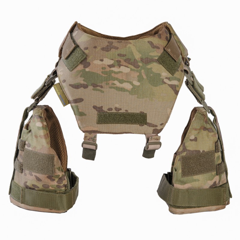 Балістичний захист шиї та плечей 2 клас SPECPROM. Мультикам