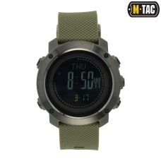 Тактичний годинник мультифункціональний M-Tac. Олива