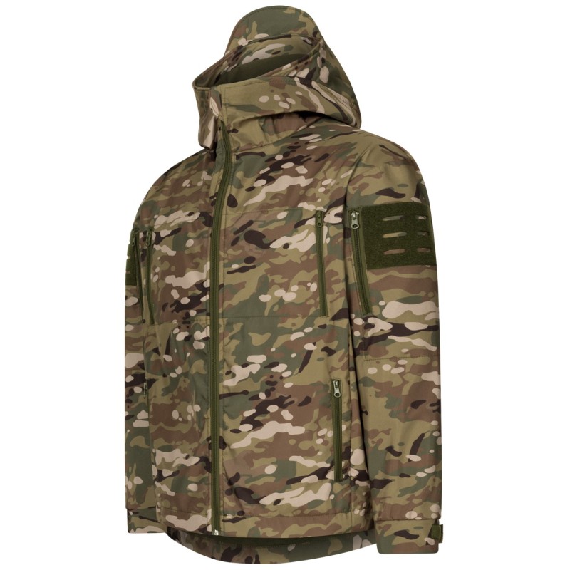 Куртка тактична Soft Shell. Мультикам