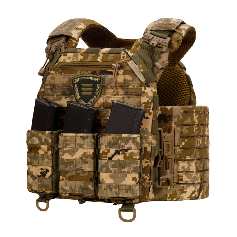 Плитоноска SPECPROM WARMOR Gen.5 V2 +3 підсумки АК Піксель