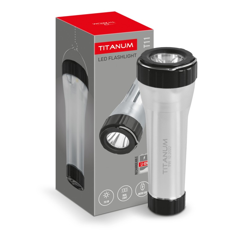Портативний світлодіодний ліхтарик TITANUM 70 Lm 5500K