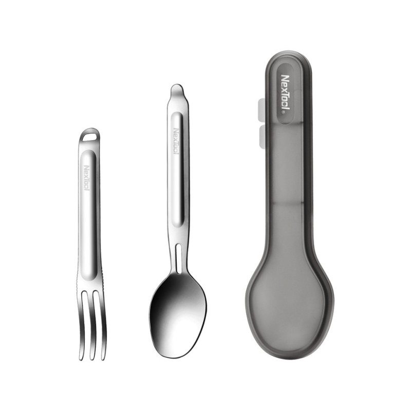 Набір столових приборів NexTool Portable Stainless Steel Tableware з нержавіючої сталі