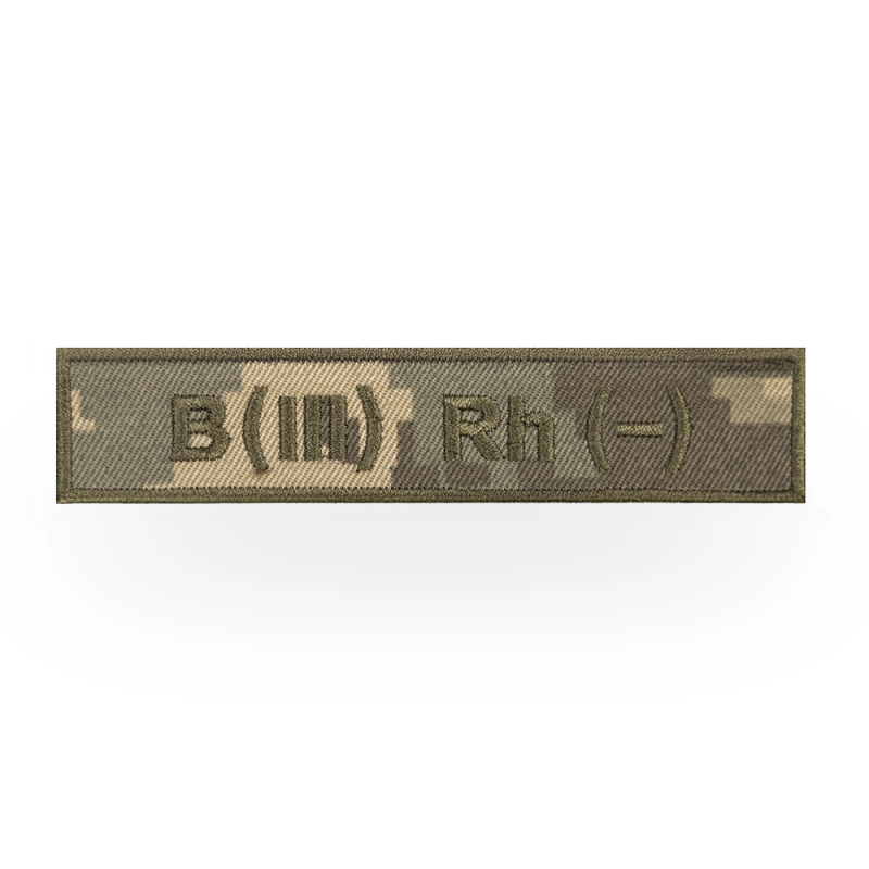 Шеврон Specprom Група крові B(3) Rh (-) піксель
