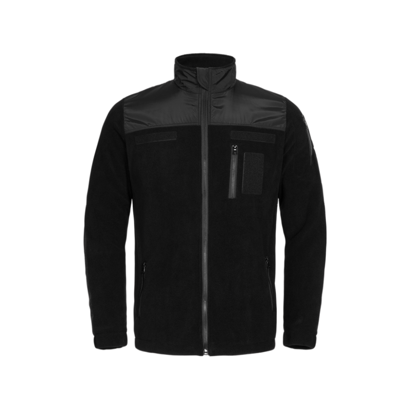 Куртка флісова тактична Specprom Red Heat. Чорний