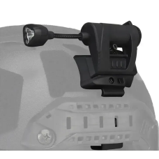 Ліхтар тактичний для шолома. Чорний