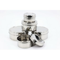 Набір судків A-Plus 0784 Dabbi, 5 шт, з нержавіючої сталі