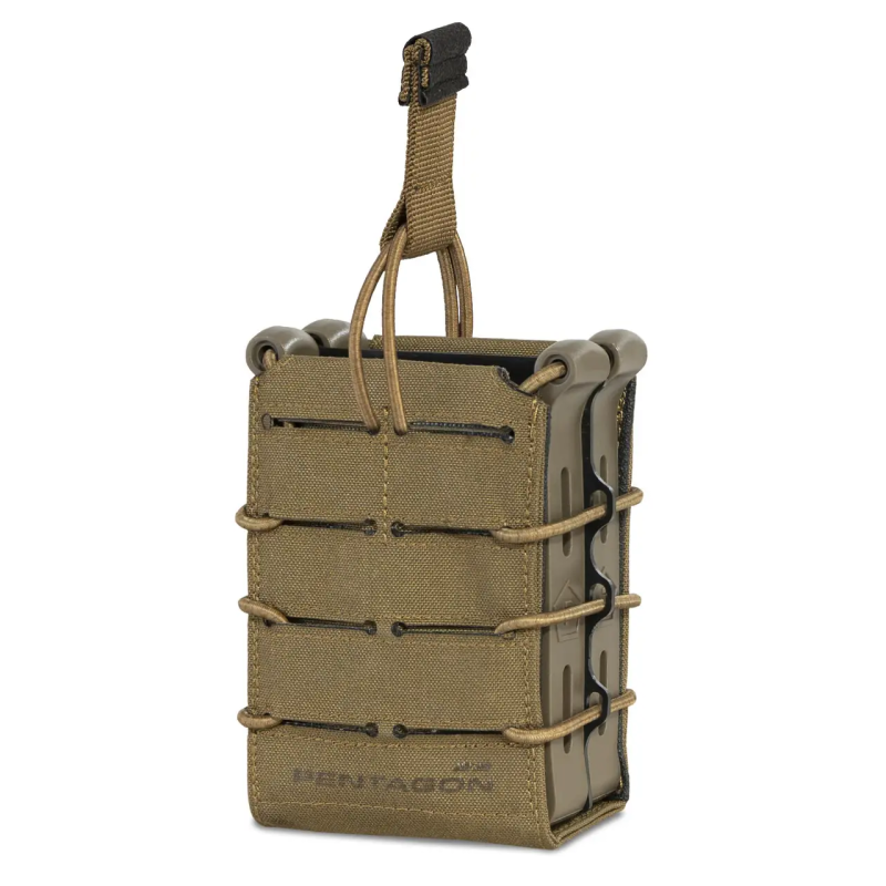 Підсумок здвоєний Pentagon Elpis Rifle для 2 магазинів АК/AR, Койот