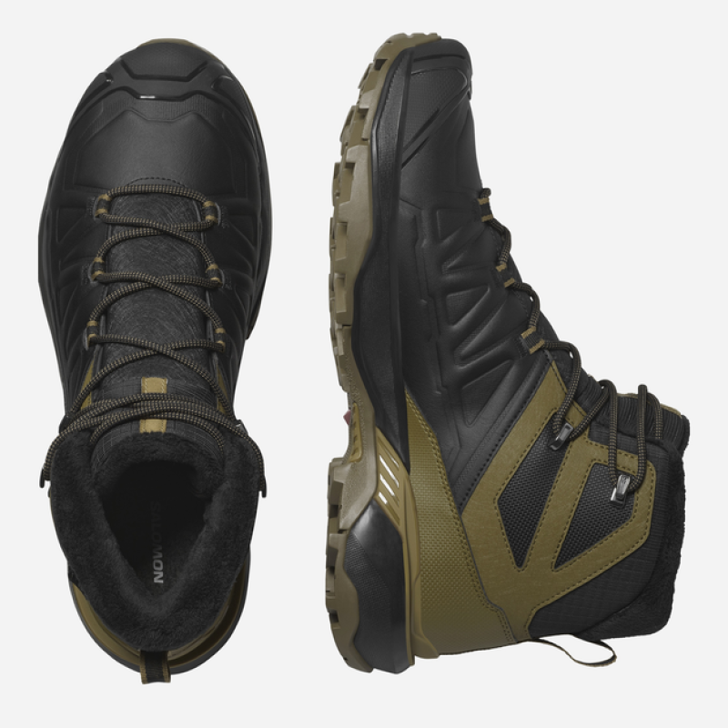 Черевики туристичні SALOMON Ultra Snowpilot WP, Хакі