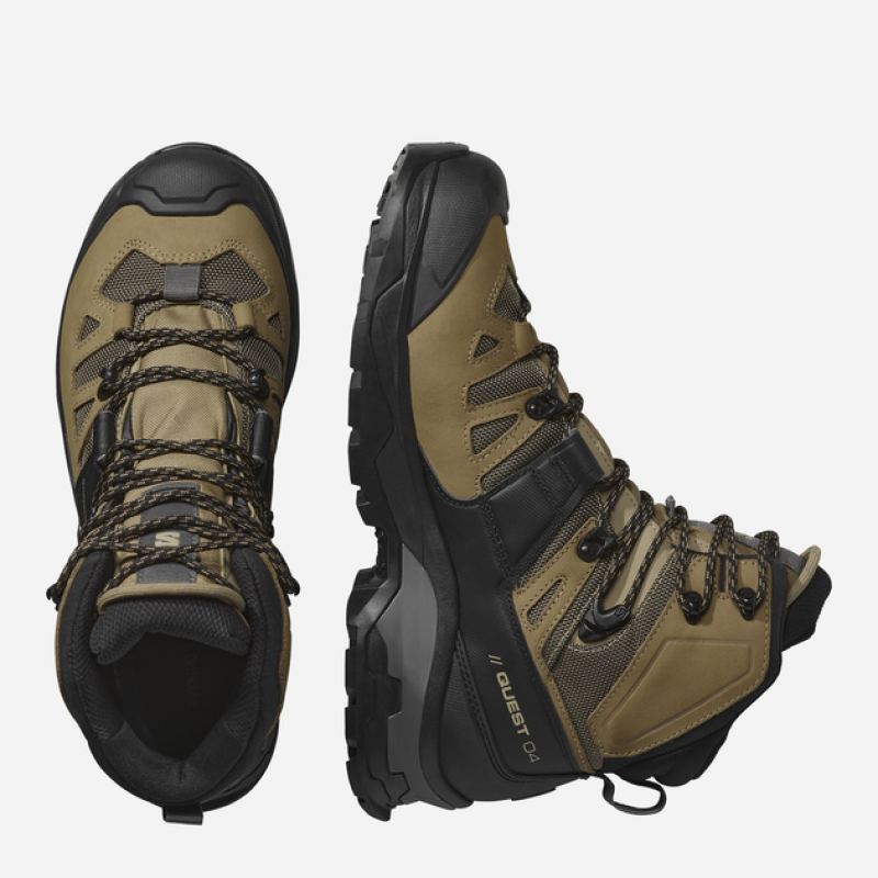 Черевики тактичні SALOMON Quest 4 GTX, Чорний-Койот