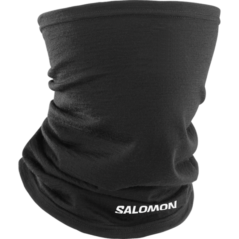Баф SALOMON MERINO NECK GAITER, Чорний
