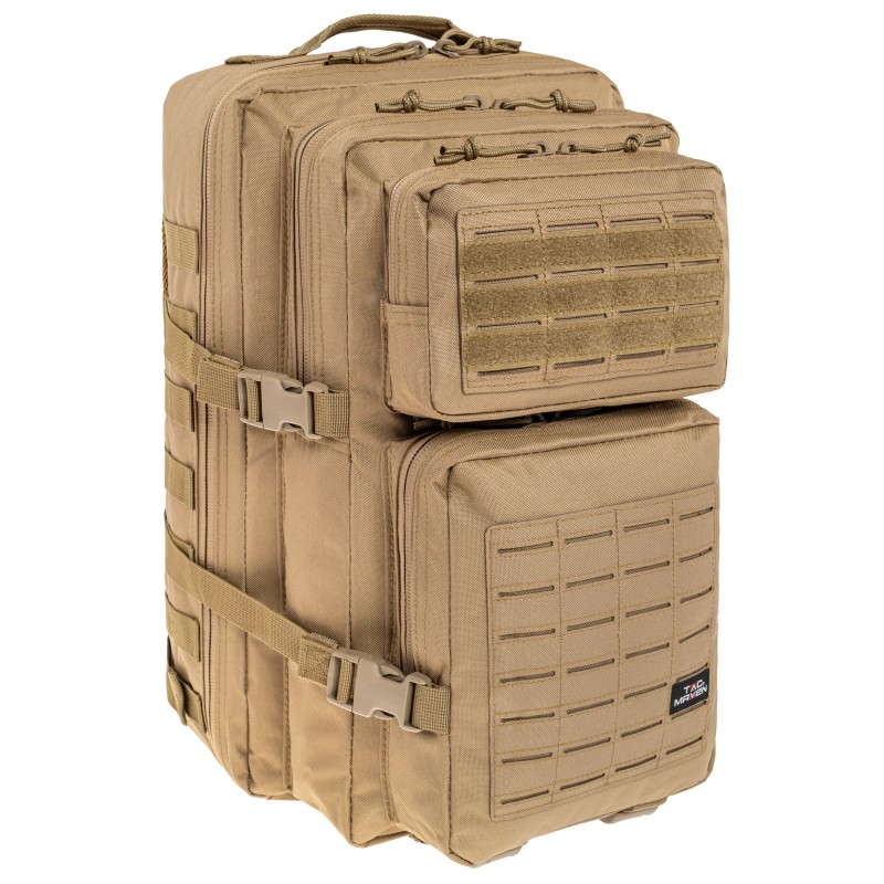 Рюкзак тактичний Pentagon Tac Maven Assault LaserCut 51л, Койот