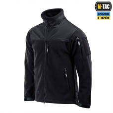 Флісова куртка-кофта M-Tac Alpha Microfleece Gen.II, Чорний